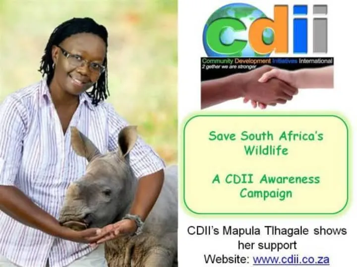 CDII Co-Director Mapula Tlhagale supporting a Right 2 Live community initiative
